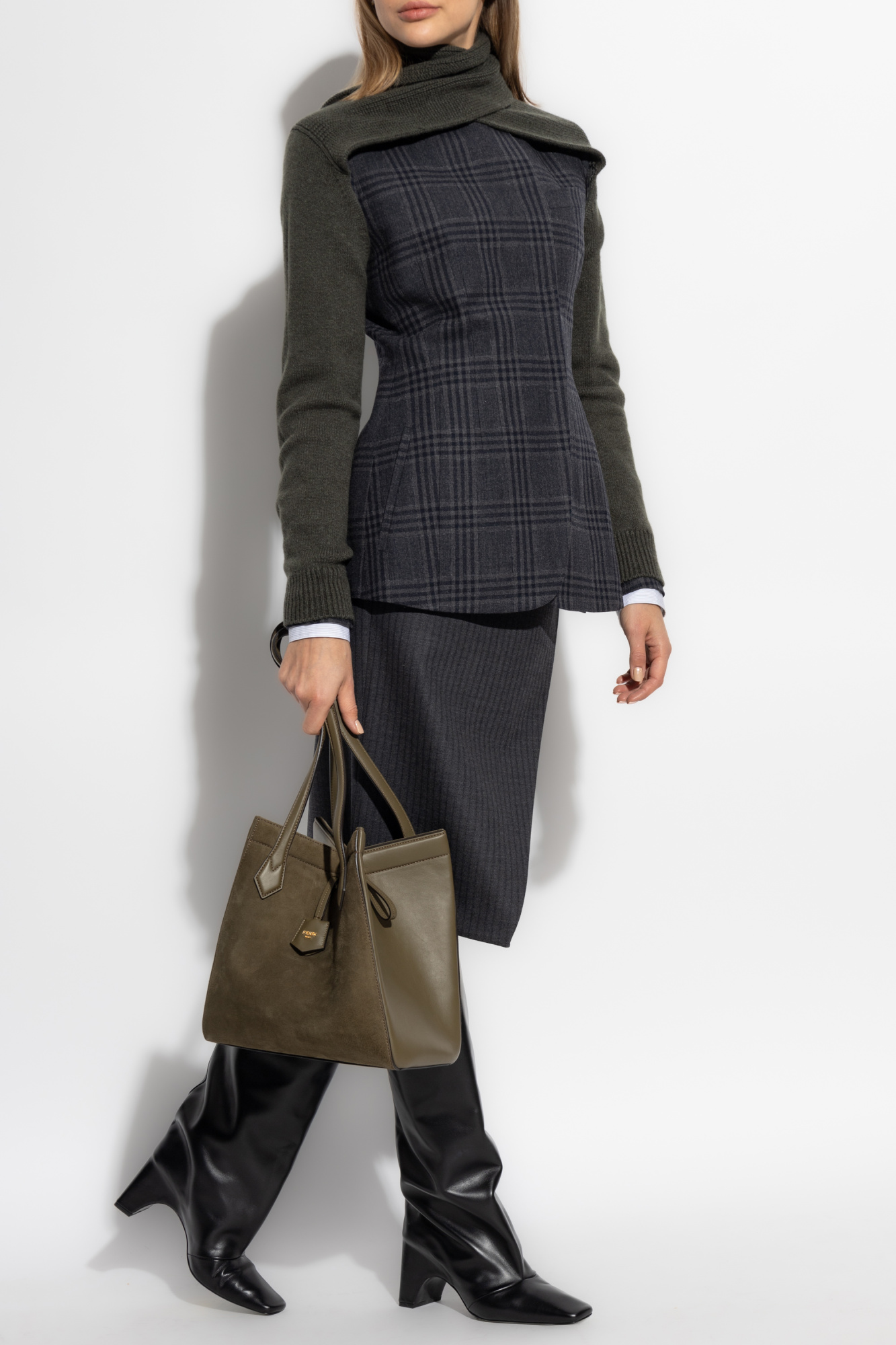 史上一番安い Fendi Wool skirt with front slit | Women's Clothing | Vitkac スカート